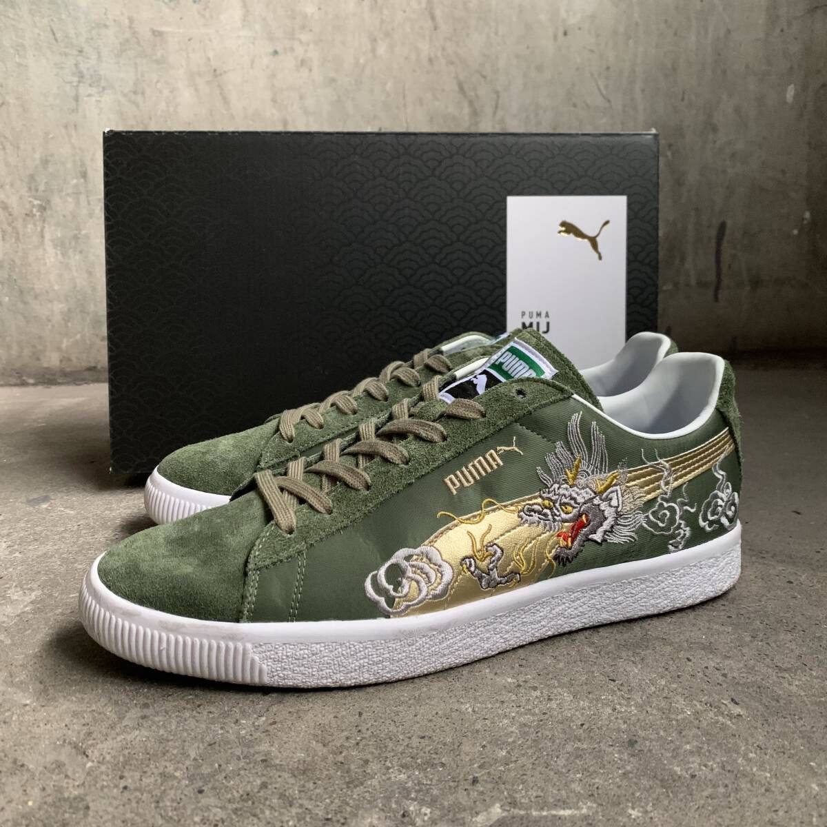 PUMA SUEDE VTG MIJ ATMOS SKAJAN 3.0 龍 日本地図 スウェード 