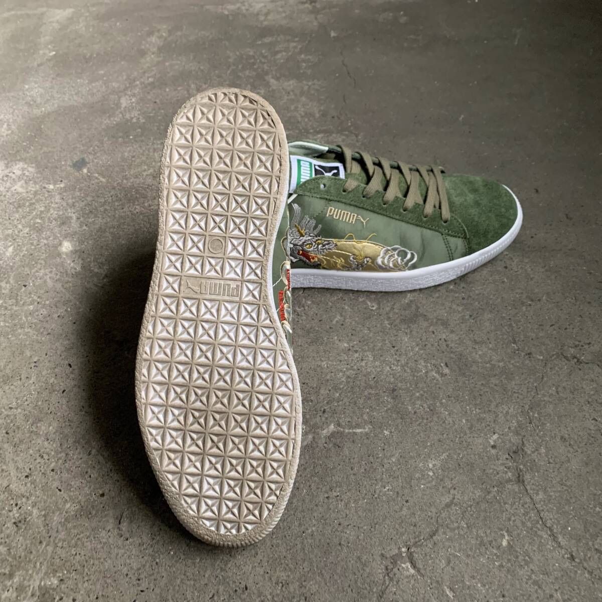 PUMA SUEDE VTG MIJ ATMOS SKAJAN 3.0 龍 日本地図 スウェード 