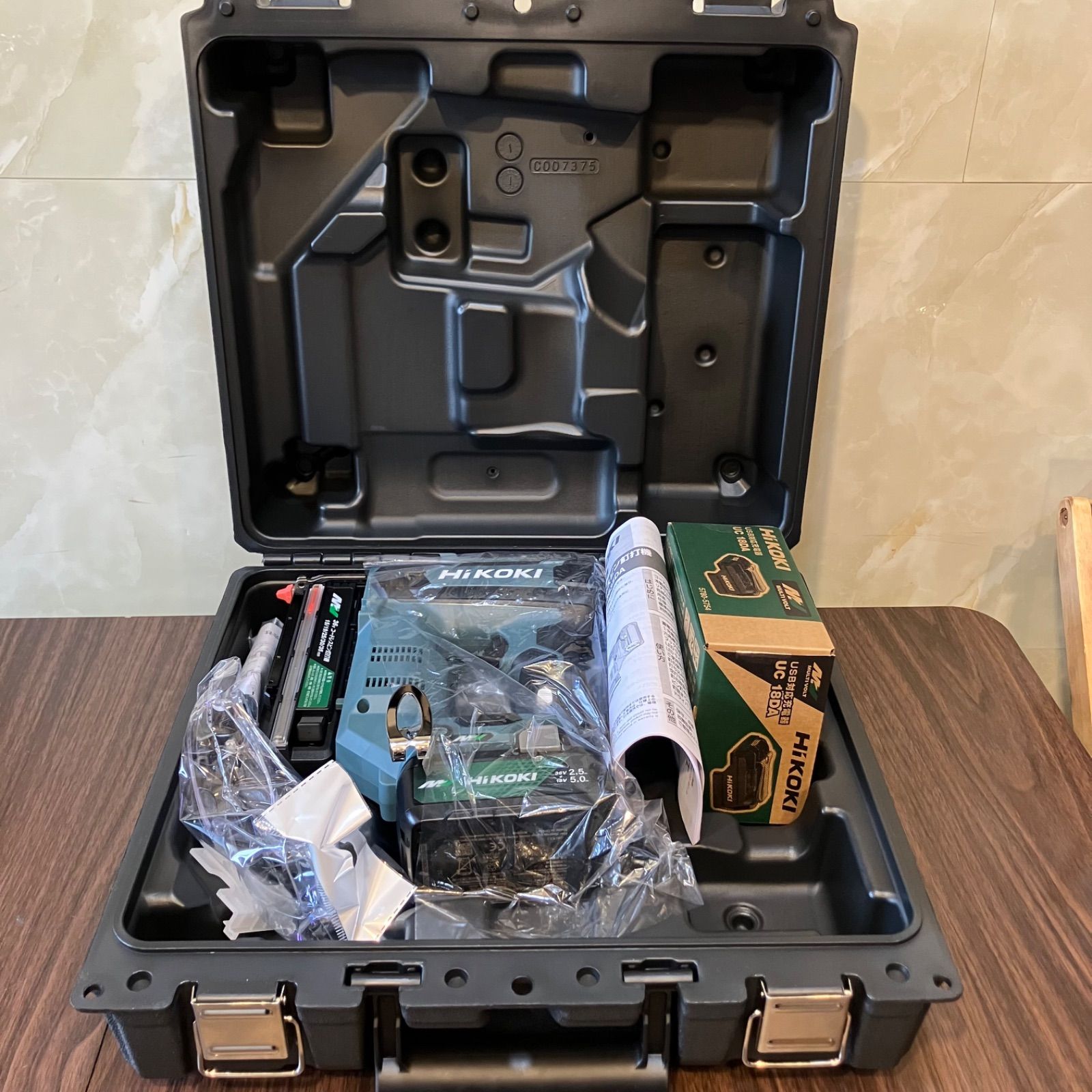 新品未使用 ハイコーキ NP3635DA XEZ (SA) ピン釘打機 36V バッテリー