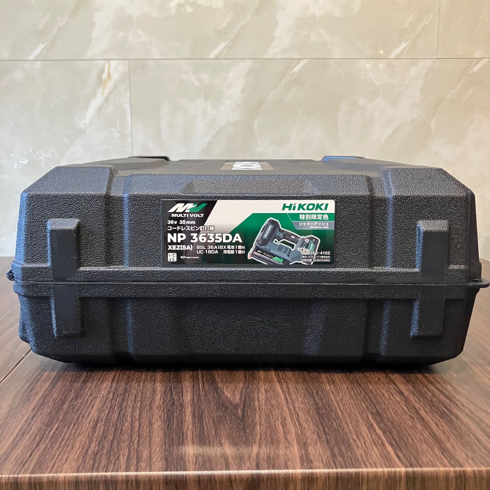 新品未使用 ハイコーキ NP3635DA XEZ (SA) ピン釘打機 36V バッテリー 