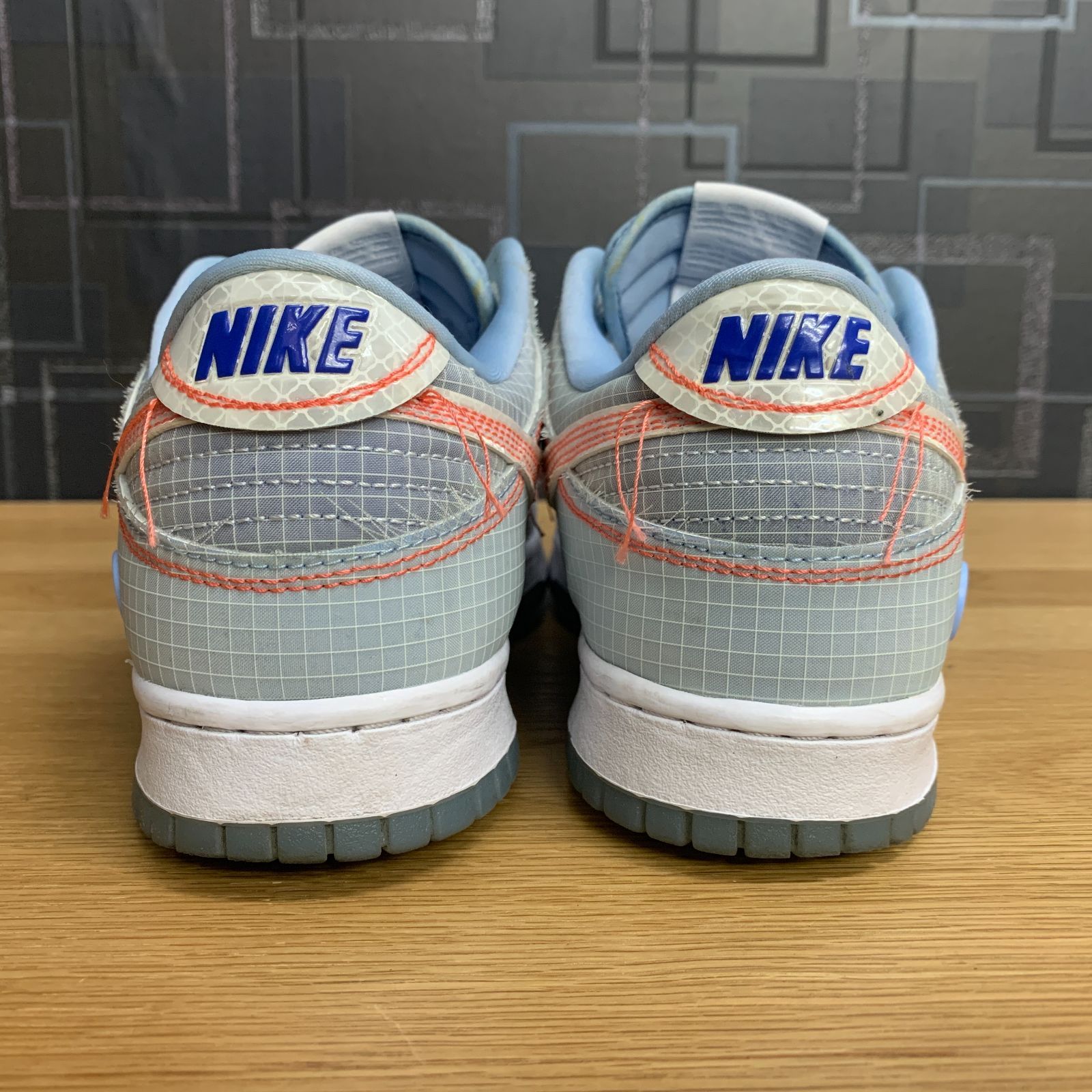 US9/27cm NIKE × UNION Dunk Low Argon コラボ ダンク スニーカー 
