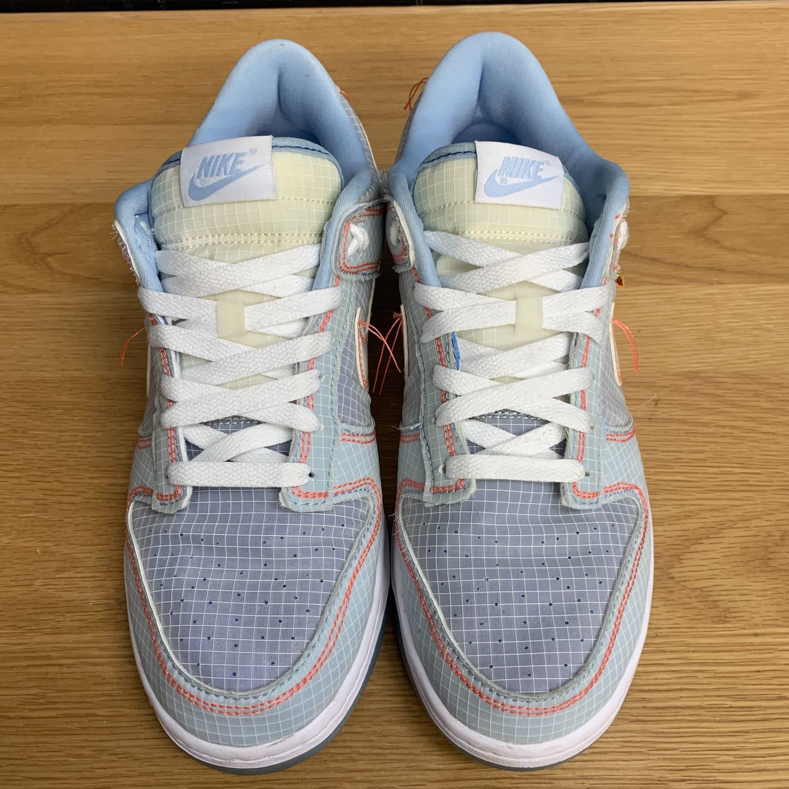 US9/27cm NIKE × UNION Dunk Low Argon コラボ ダンク スニーカー 