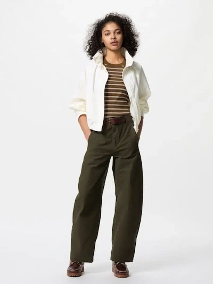 UNIQLO ユニクロ WIND AND WISH ブロック スタンド レディース m