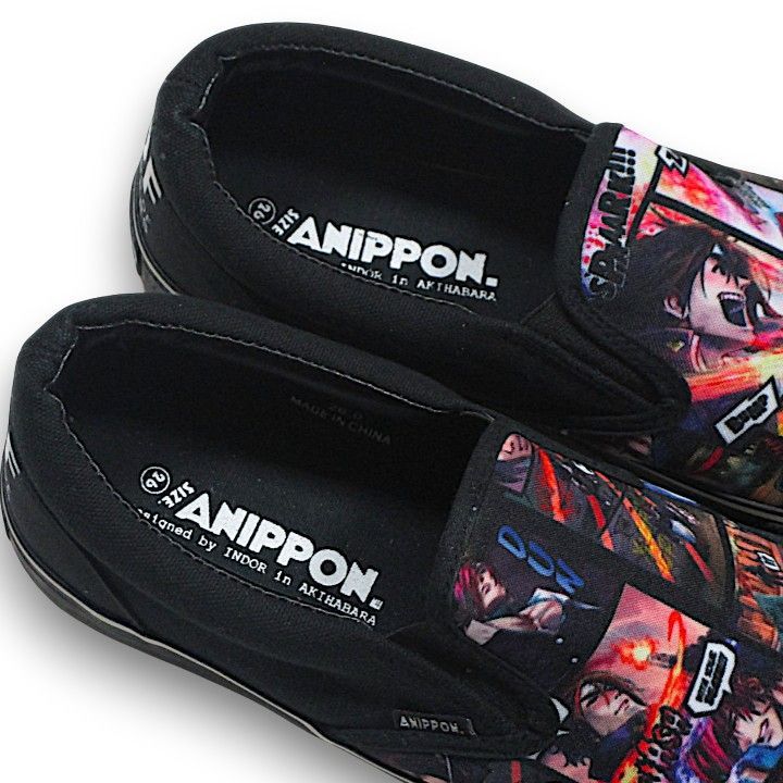 27.0cm】【28.0cm】新品 ANIPPON. アニッポン SNK コラボ スリッポン 