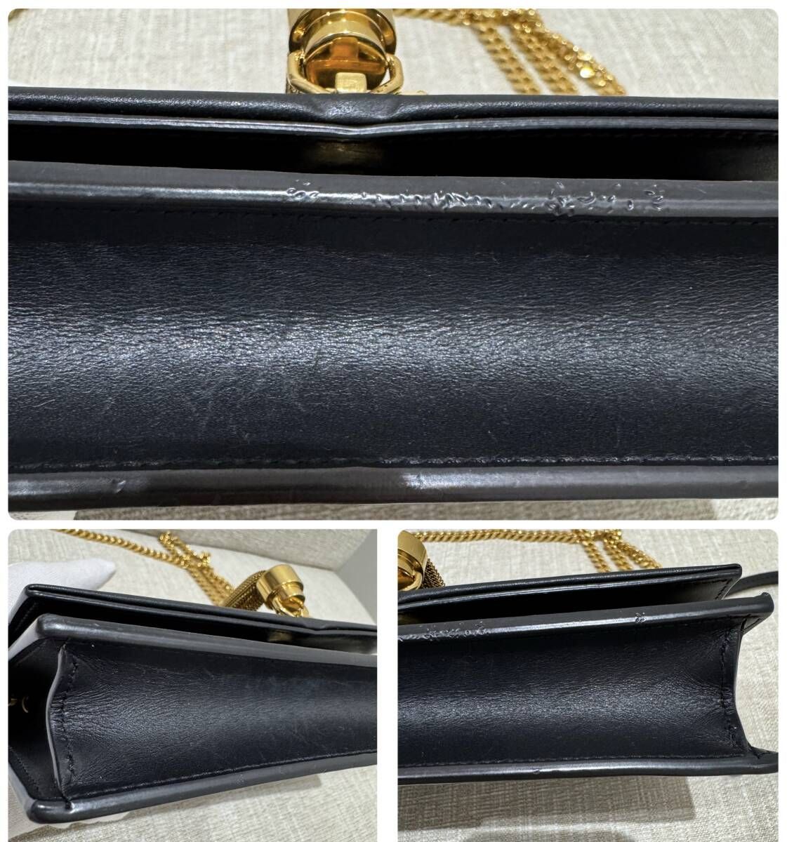 YSL サンローラン ケイトタッセル チェーンショルダーバッグ スモール 