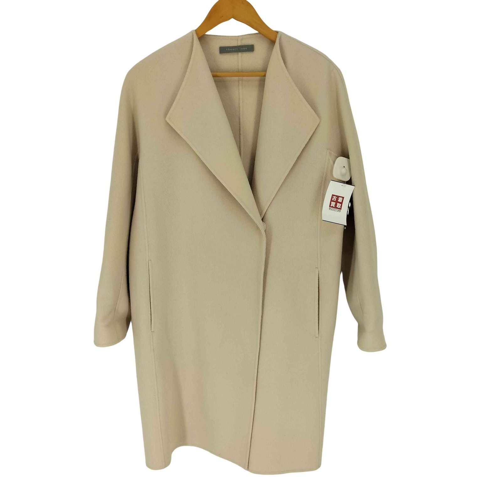 セオリーリュクス theory luxe カシミヤ混 ウール ダブルフェイス