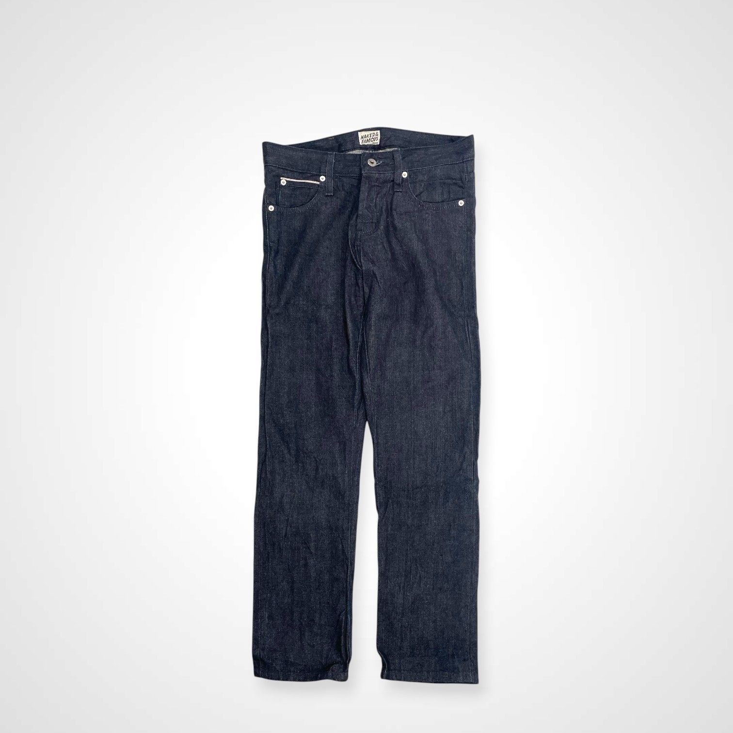 NAKED＆FAMOUS ネイキッド&フェイマス / Indigo Broken Twill Selvedge 
