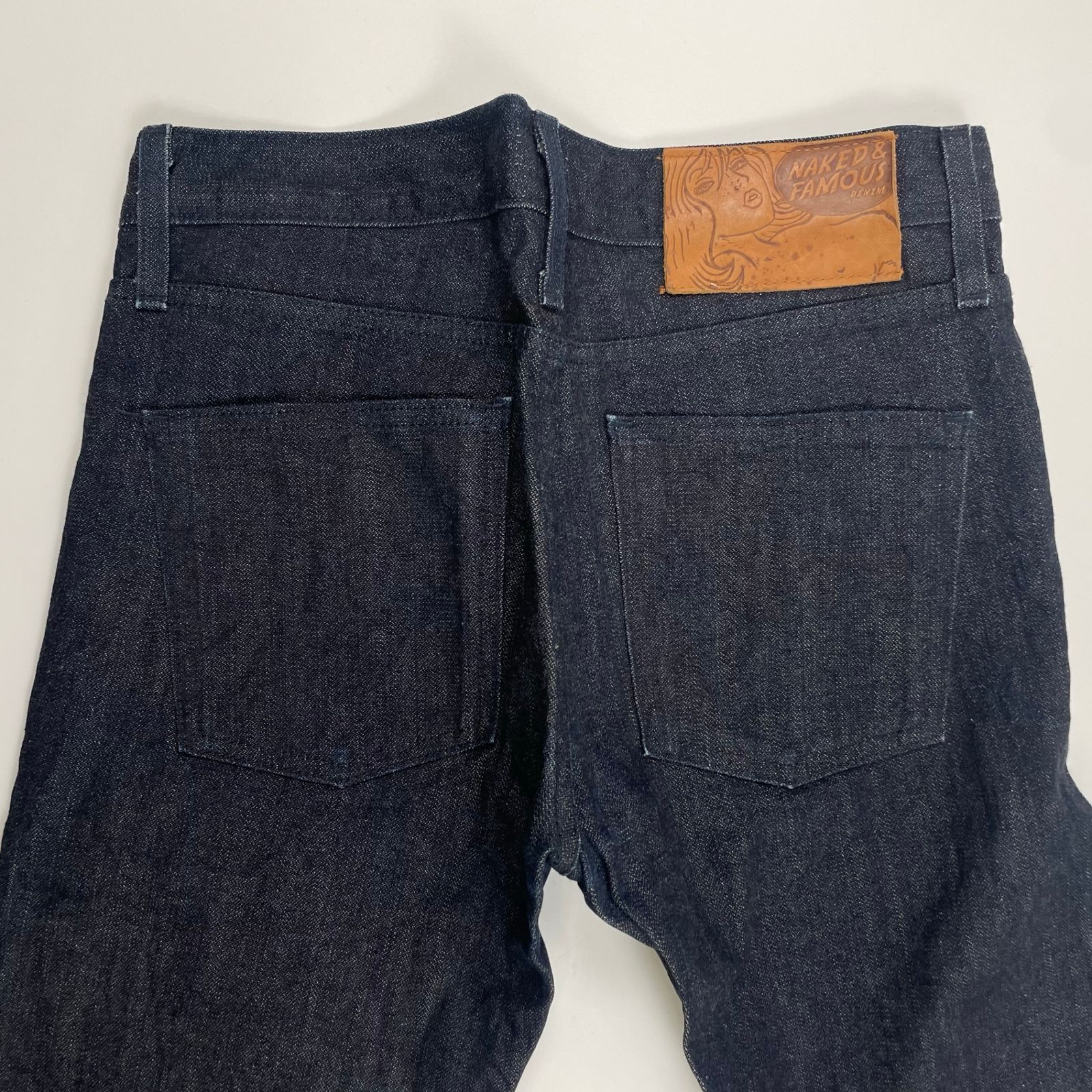 NAKED＆FAMOUS ネイキッド&フェイマス / Indigo Broken Twill Selvedge 