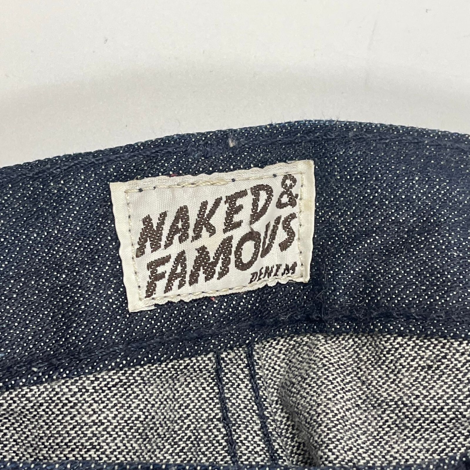 NAKED＆FAMOUS ネイキッド&フェイマス / Indigo Broken Twill Selvedge 