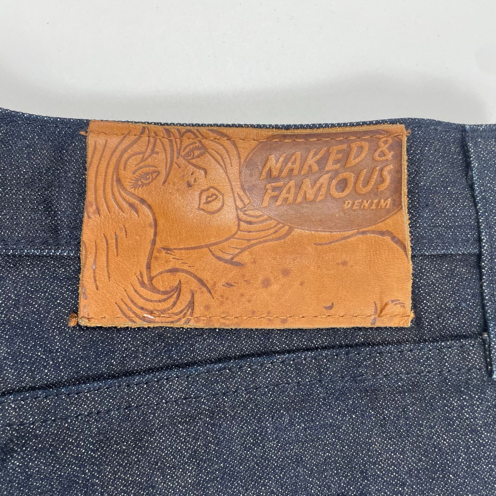 NAKED＆FAMOUS ネイキッド&フェイマス / Indigo Broken Twill Selvedge 