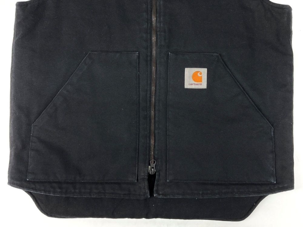 カーハート Carhartt Duck Vest ダック ベスト ダブルジップ 内