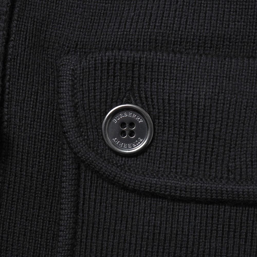 □美品□BURBERRY バーバリー ジャケット サイズ2 ニット トグルボタン