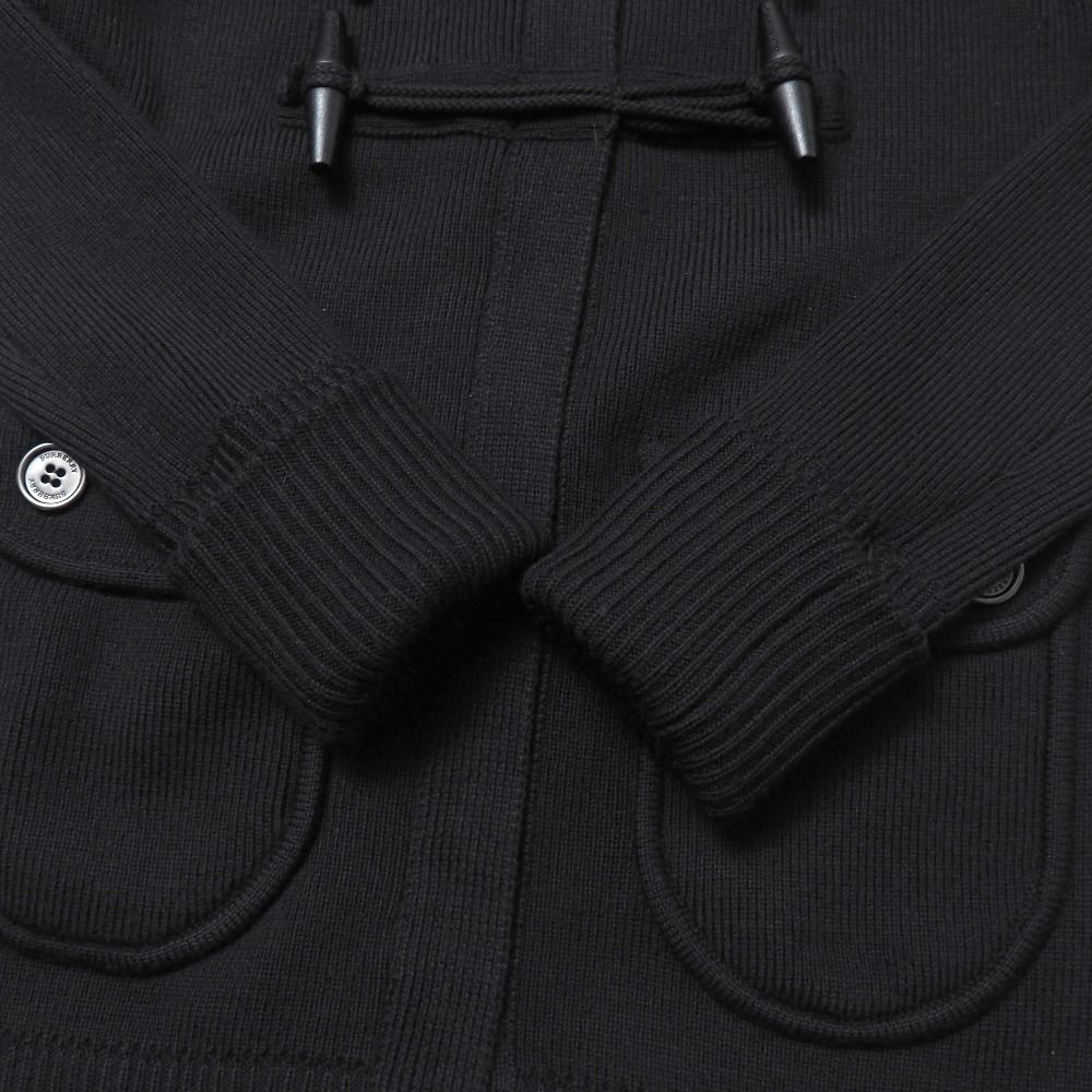 □美品□BURBERRY バーバリー ジャケット サイズ2 ニット トグルボタン