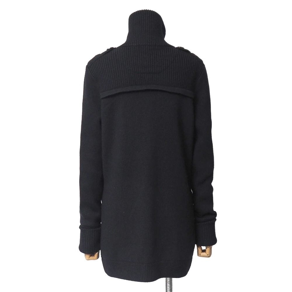 □美品□BURBERRY バーバリー ジャケット サイズ2 ニット トグルボタン