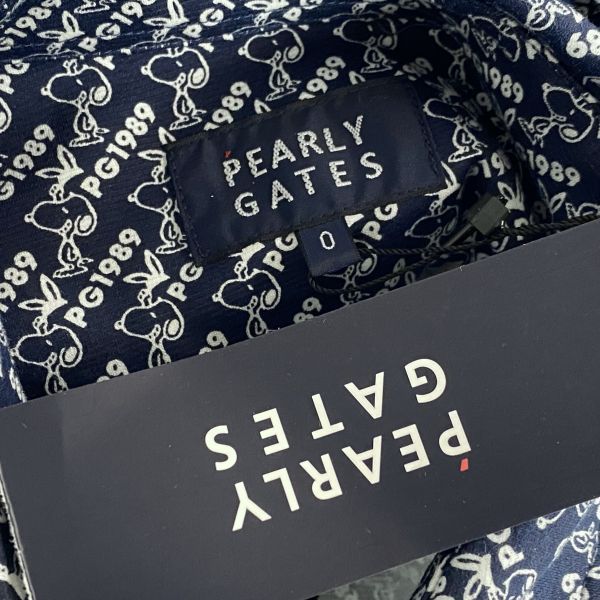 ◇ 未使用 パーリーゲイツ PEARLY GATES 長袖プルオーバーシャツ