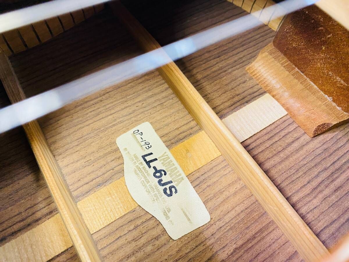 YAMAHA LL-6JS ヤマハ アコースティックギター トップ単板 セミハード