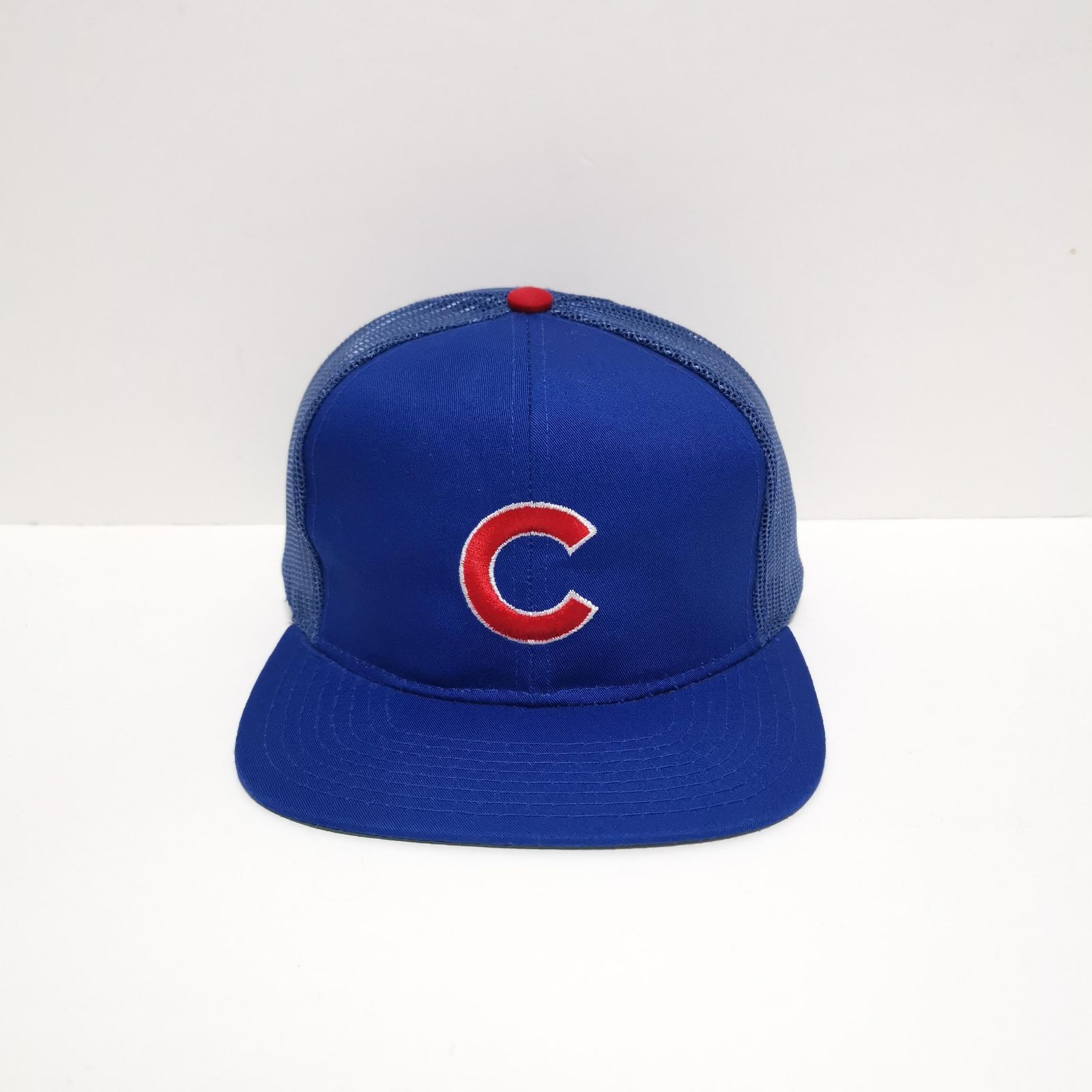 80s Cubs シカゴ カブス キャップ メッシュ CAP MLB 青 USA - メルカリ