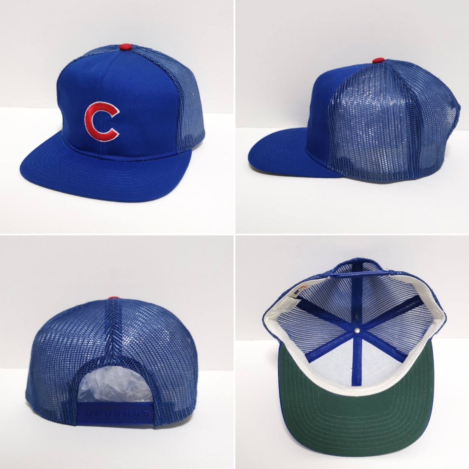 80s Cubs シカゴ カブス キャップ メッシュ CAP MLB 青 USA - メルカリ