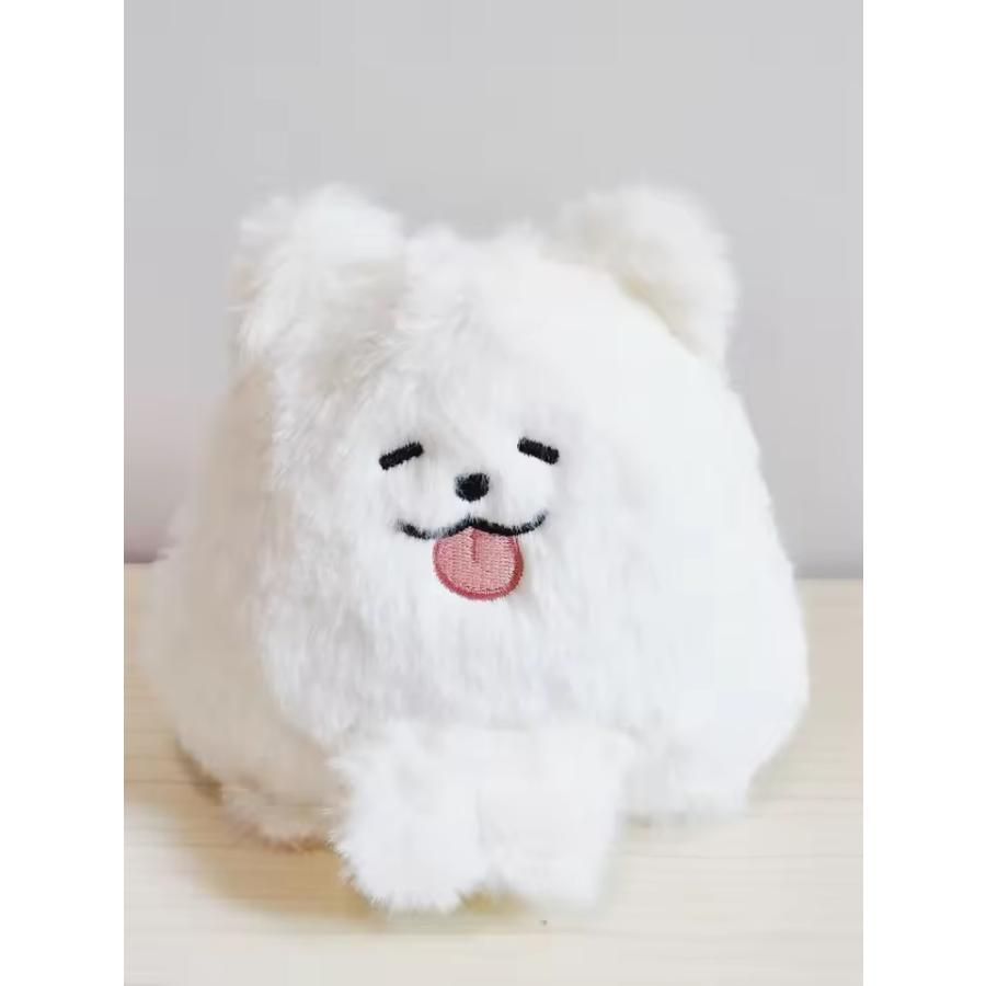 ☆もふもふ☆ サモエド ぬいぐるみ マスコット 犬 モフモフ ふわふわ