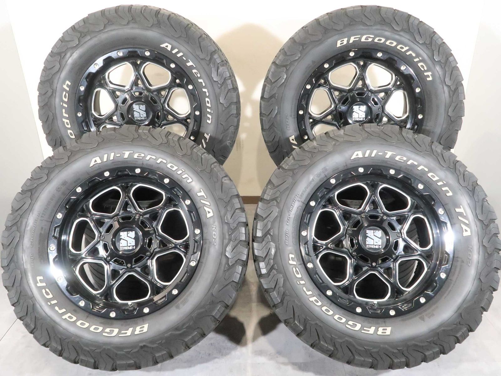 4本 XTREME-J XJ06 17インチ 8J +20 6H PCD 139.7 ラジアル BFグッド