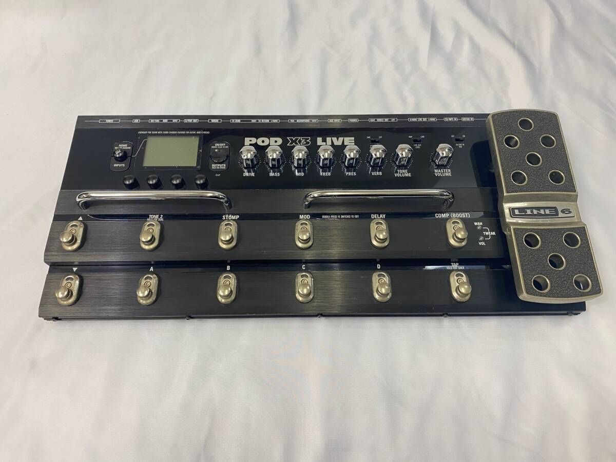 LINE6 POD X3 LIVE マルチエフェクター アンプシュミレーター ソフト 