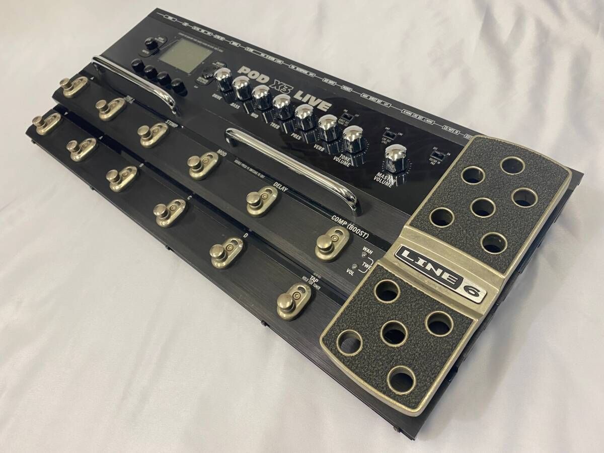 LINE6 POD X3 LIVE マルチエフェクター アンプシュミレーター ソフト 
