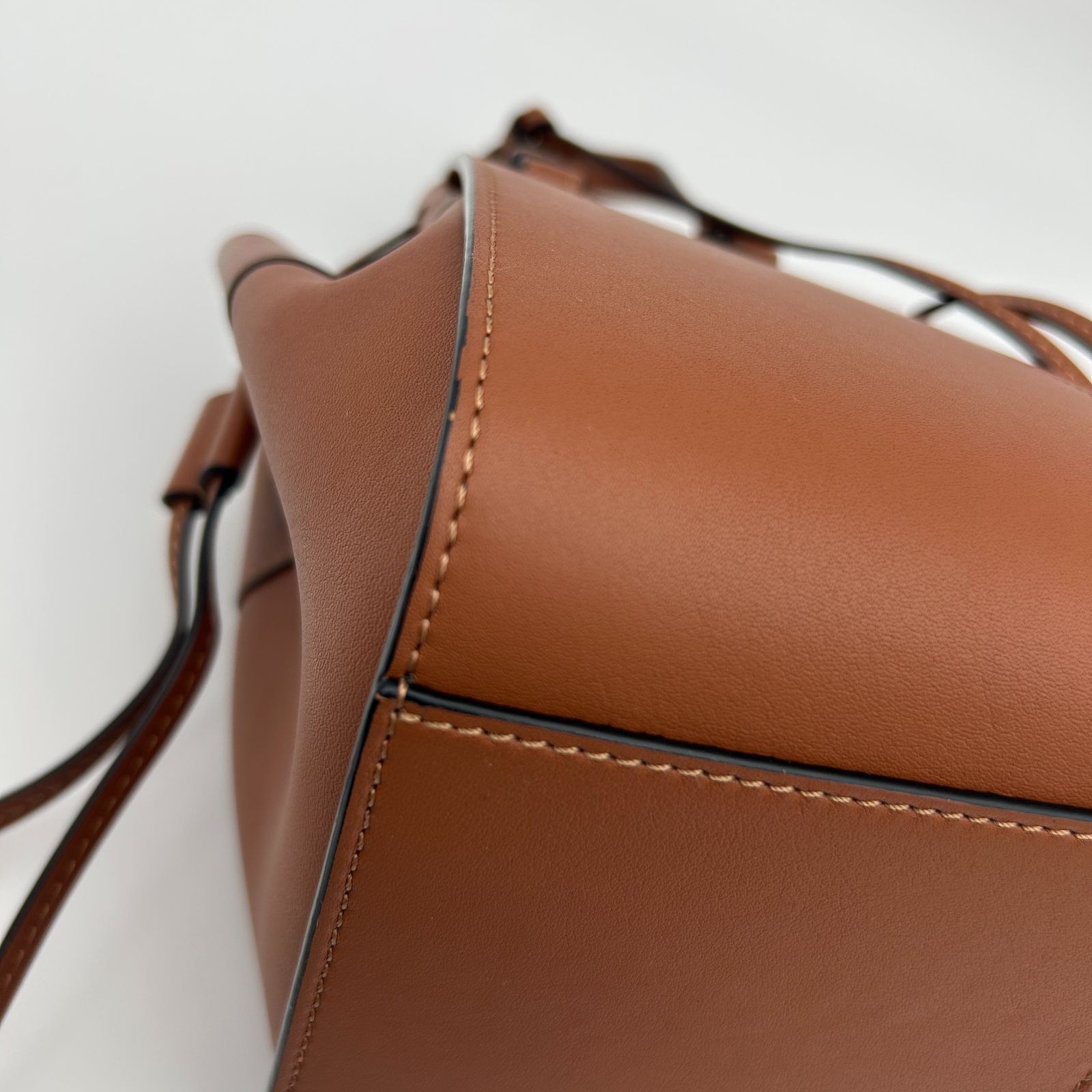 LOEWE （ロエベ）ハンモック ミニ 2WAY グレージュ レディース レザー 
