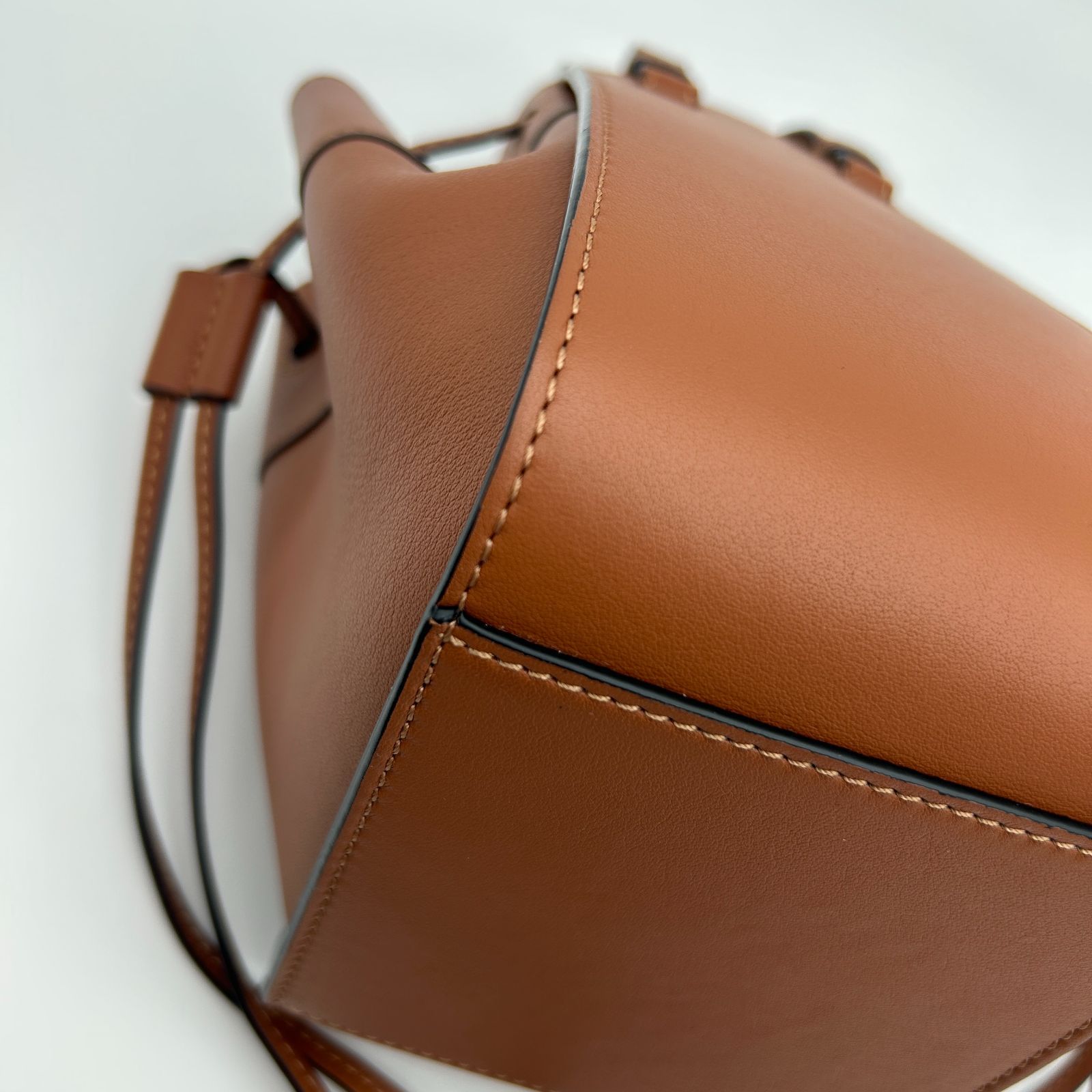 LOEWE （ロエベ）ハンモック ミニ 2WAY グレージュ レディース レザー 