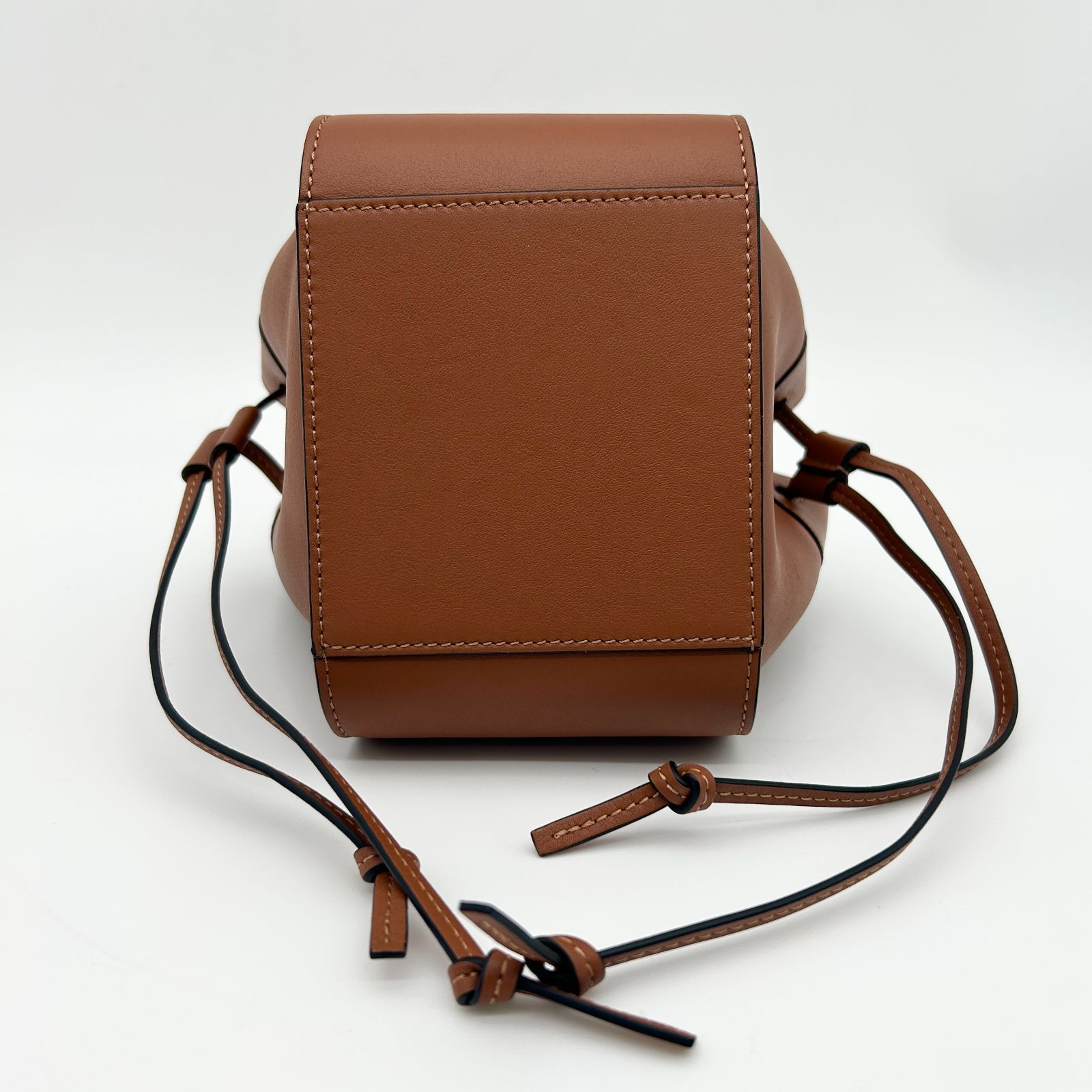 LOEWE （ロエベ）ハンモック ミニ 2WAY グレージュ レディース レザー 