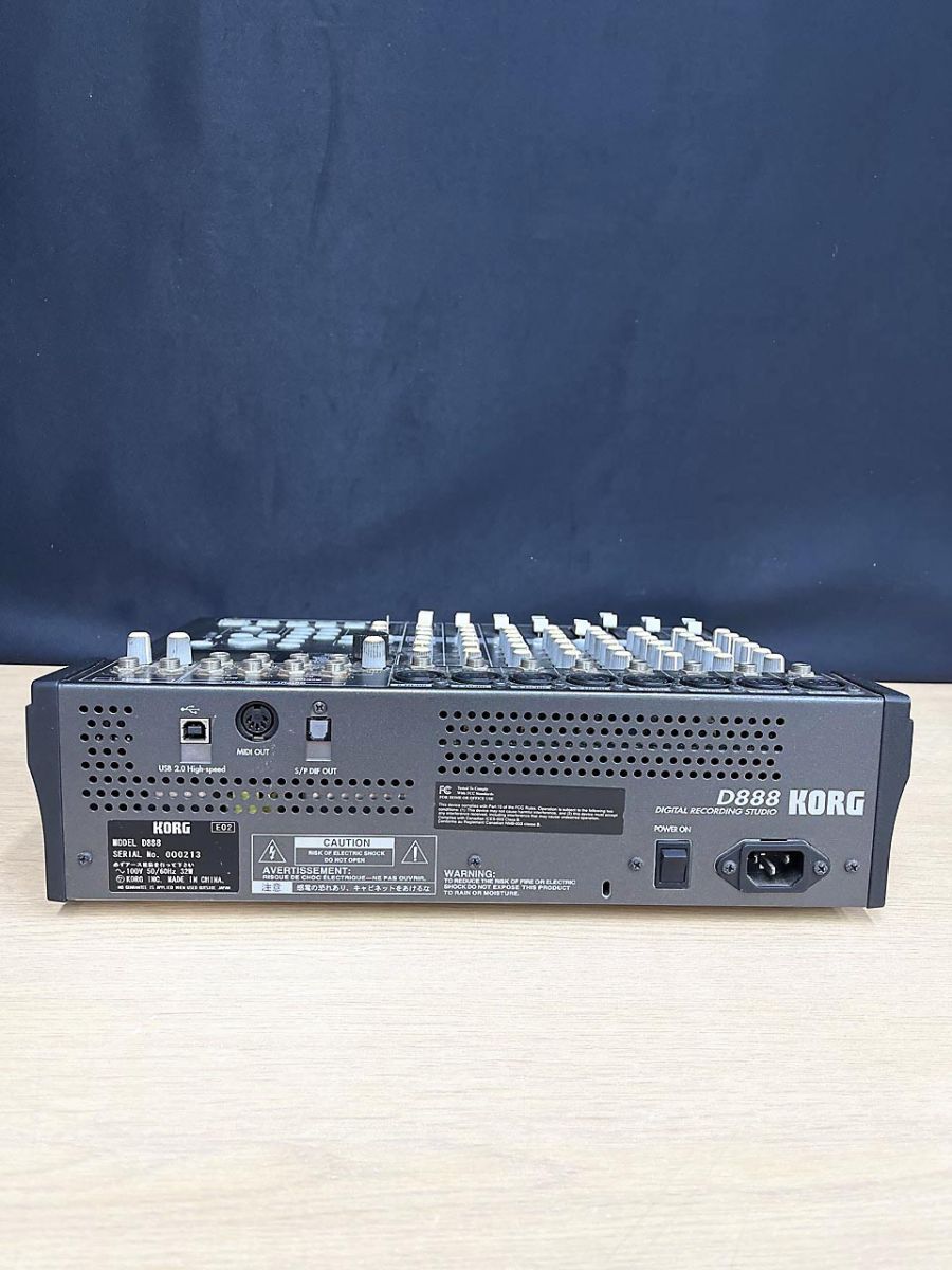 ジャンク品】 KORG コルグ マルチトラックレコーダー D888 | Shop at