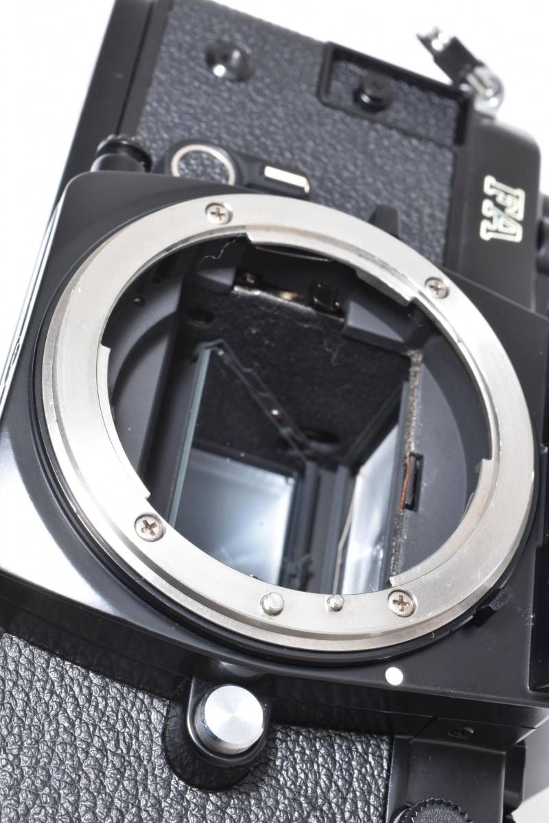 現状品】Nikon ニコン FA 黒 ブラック ボディ フィルム一眼カメラ