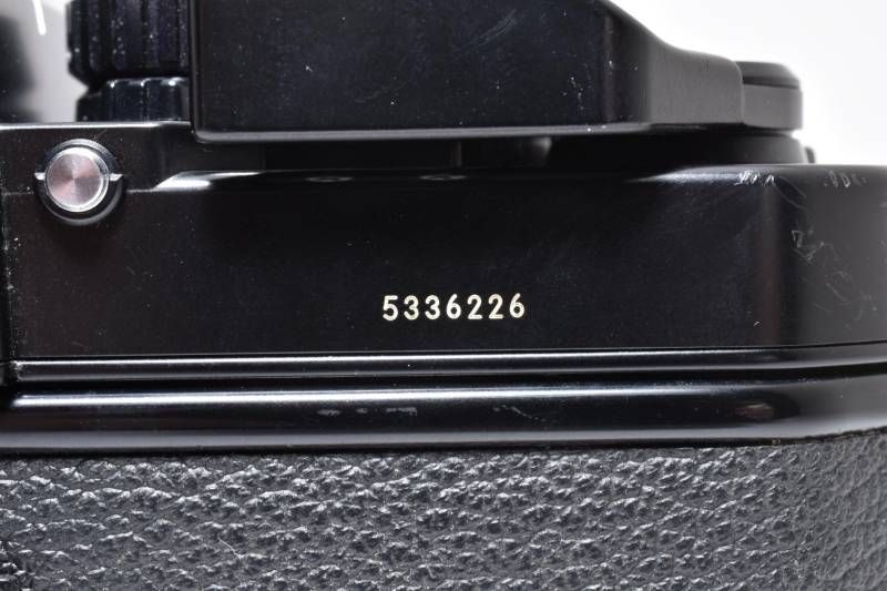 現状品】Nikon ニコン FA 黒 ブラック ボディ フィルム一眼カメラ