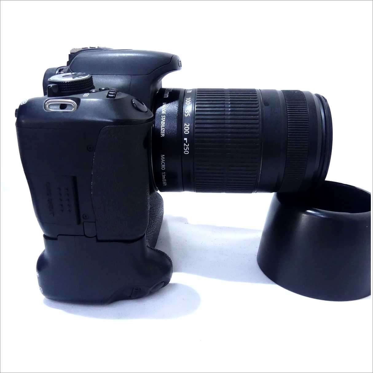 Canon EOS KIss X5 + EFS 55-250mm+ バッテリーグリップ BG-E8
