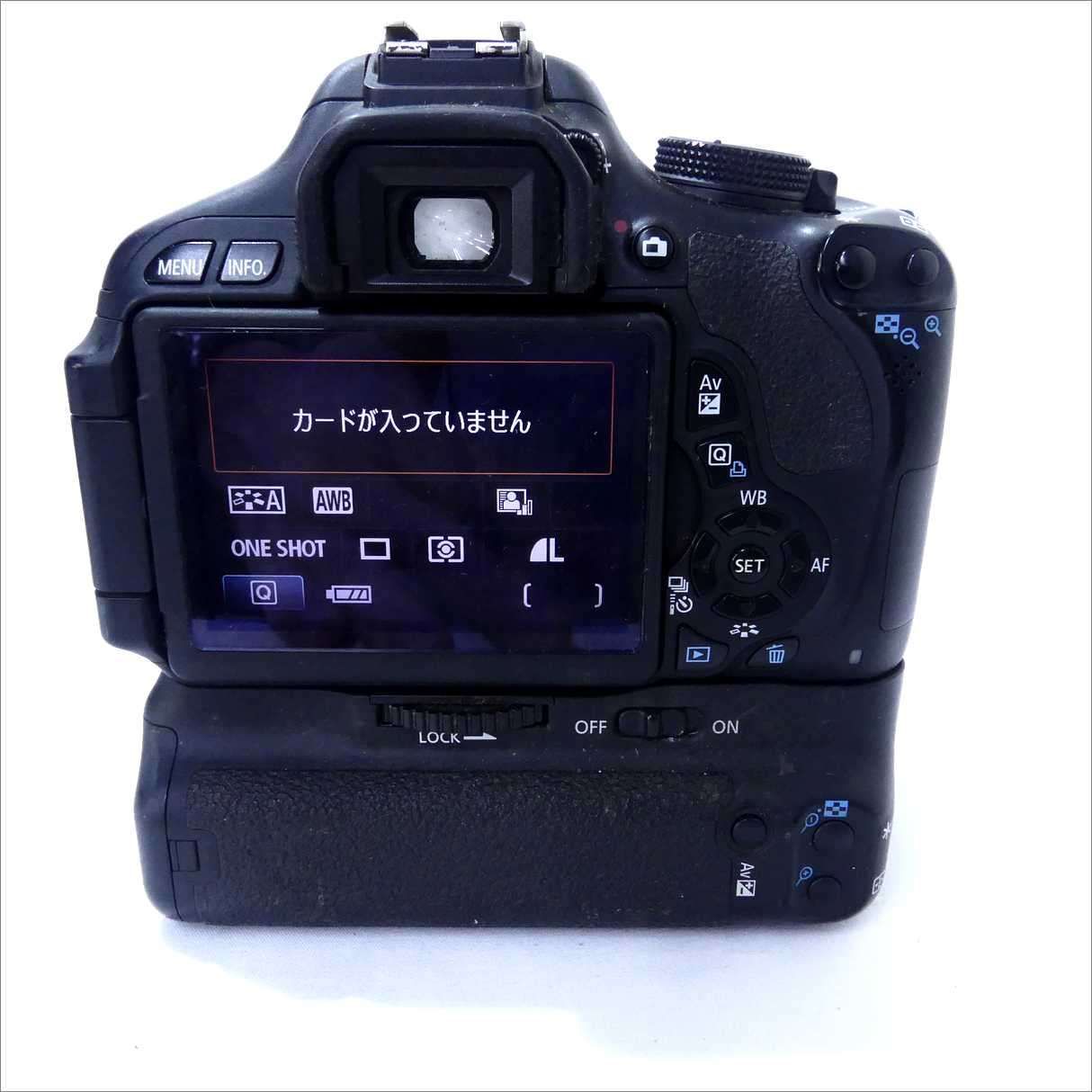 CanonEOS kiss x5 、バッテリーグリップとTamronレンズ