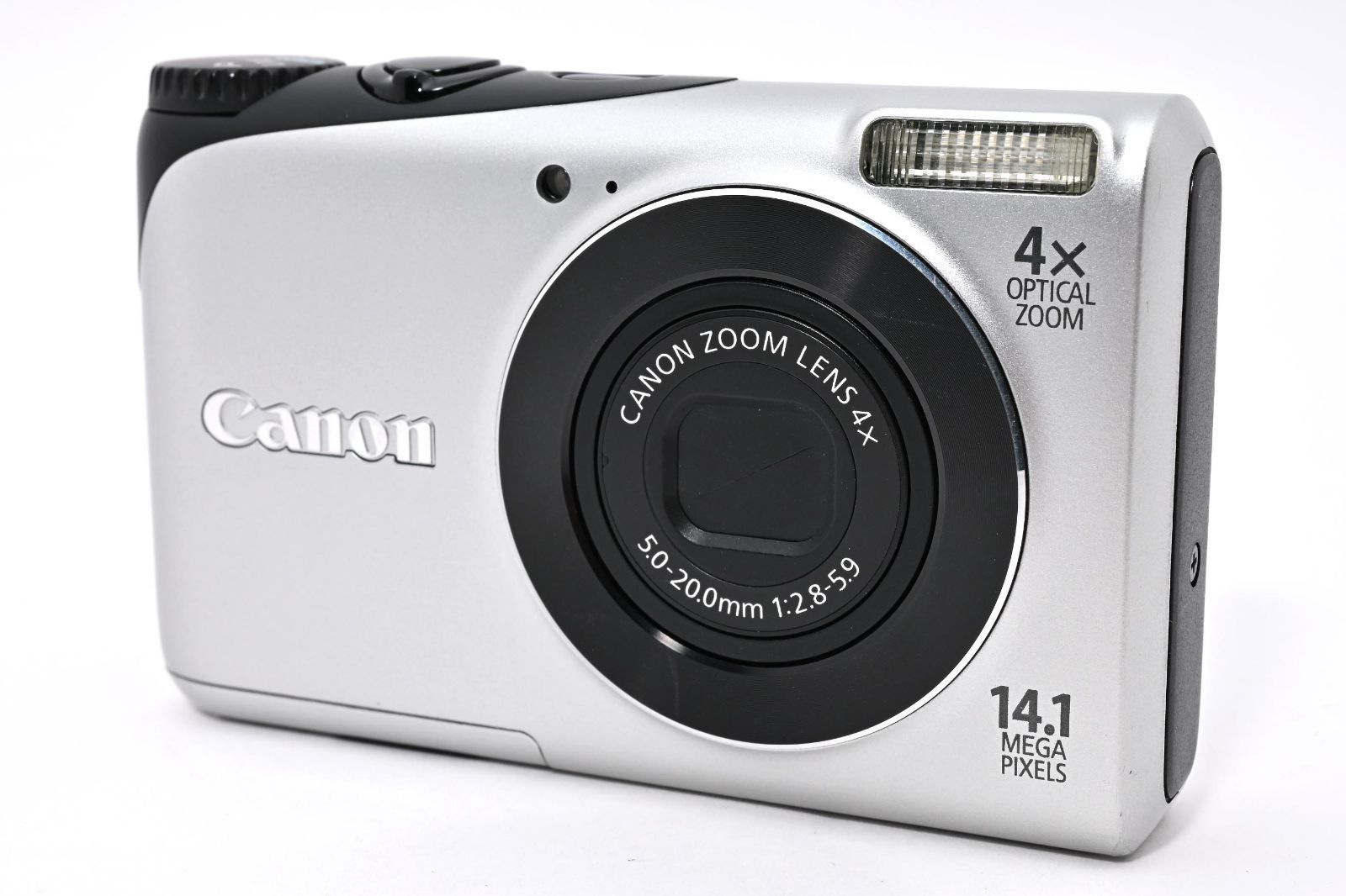 Canon キャノン Power Shot A2200 シルバー 元箱 /2908 動作OK 返金