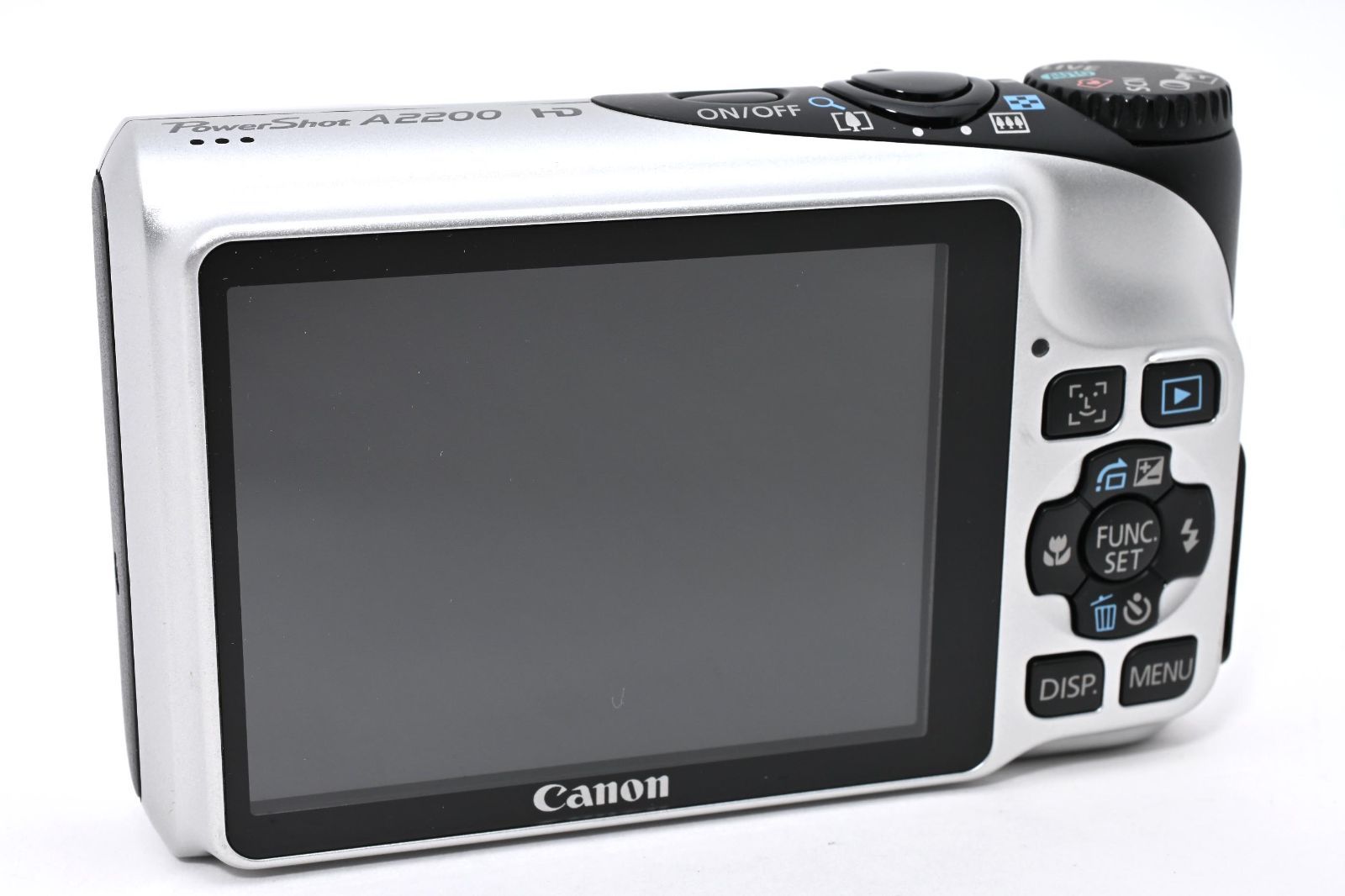 Canon キャノン Power Shot A2200 シルバー 元箱 /2908 動作OK 返金