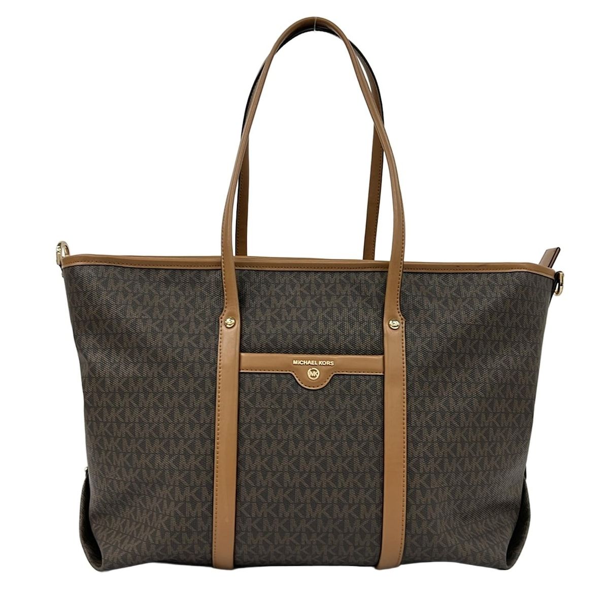 MICHAEL KORS(マイケルコース) ショルダーバッグ - ダークブラウン 