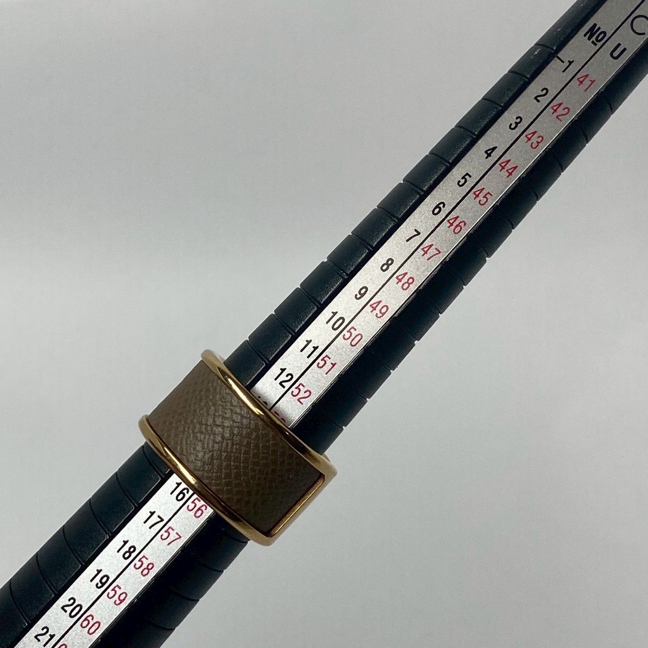 2794 HERMES エルメス オランプ リング GM エトゥープ ピンクゴールド 
