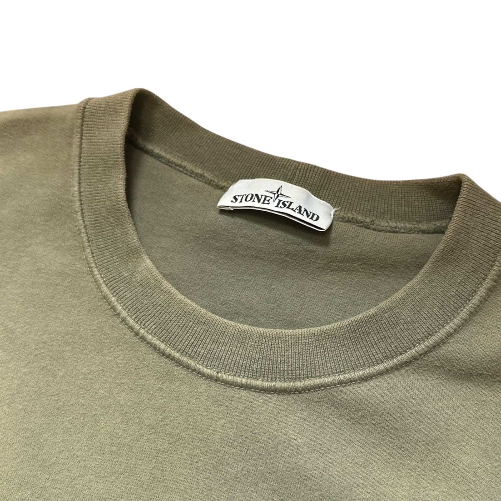 STONE ISLAND 21AW ストーンアイランド ブラッシュドコットンフリース 