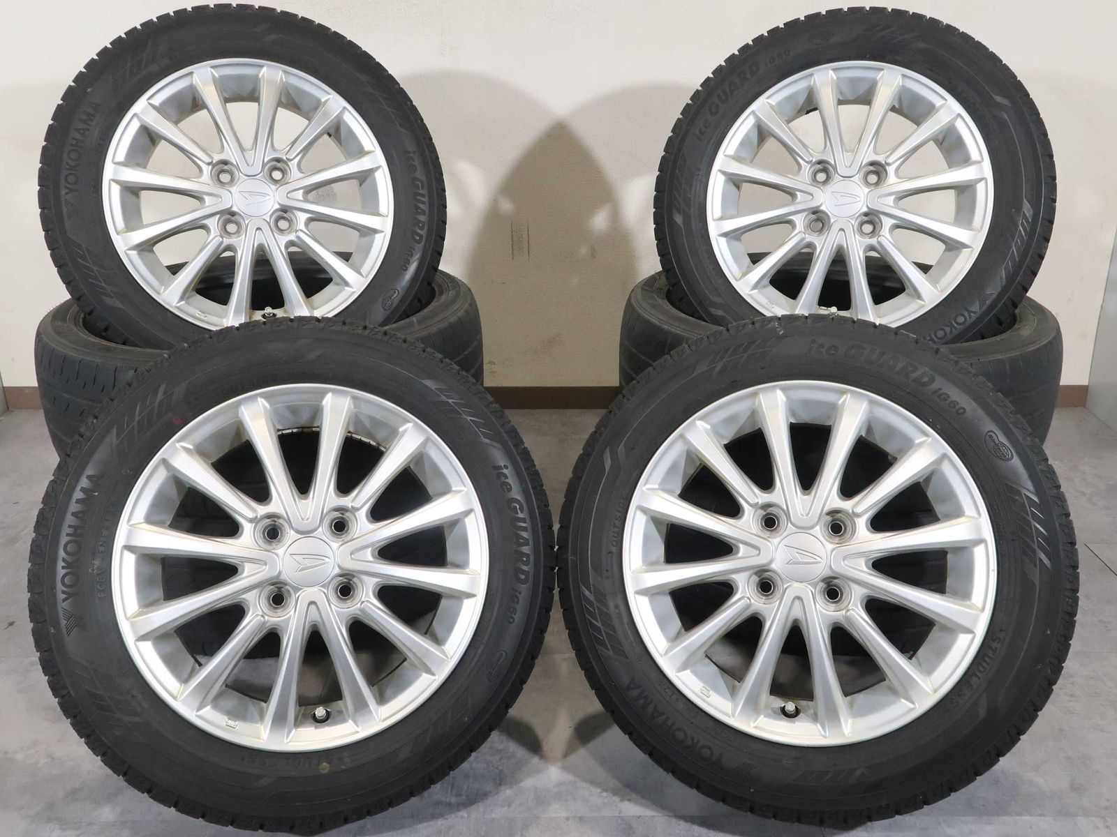 4本 ダイハツ 純正 14インチ 4.5J +45 4H PCD 100 スタッドレス