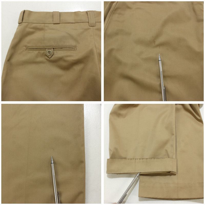 70s USA製 vintage U.S.ARMY チノ ミリタリーパンツ メンズ Mサイズ