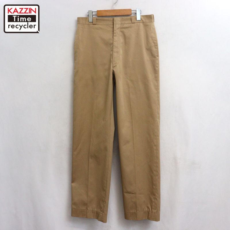 70s USA製 vintage U.S.ARMY チノ ミリタリーパンツ メンズ Mサイズ