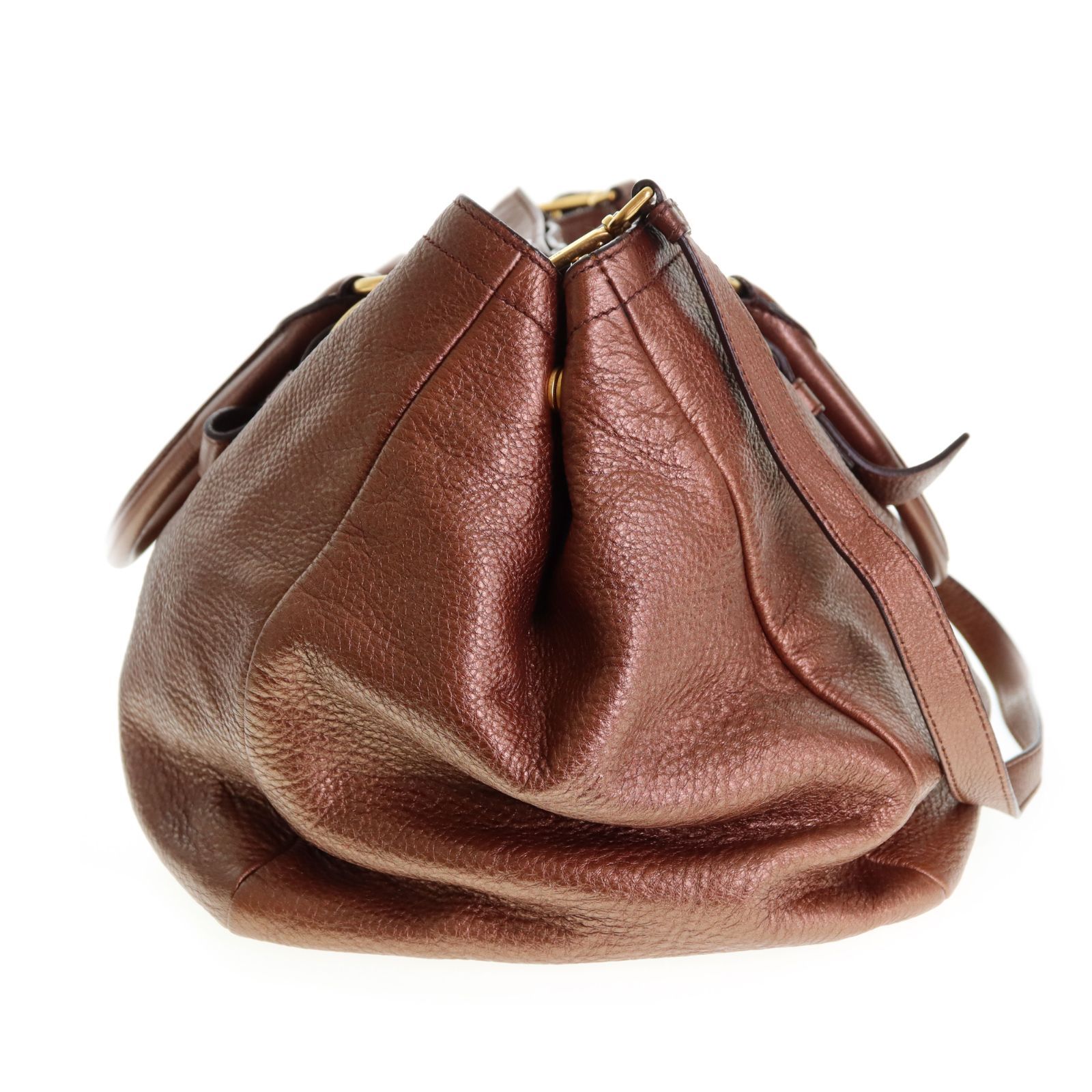 中古】PRADA プラダ ワンショルダーバッグ ボストンバッグ レディース