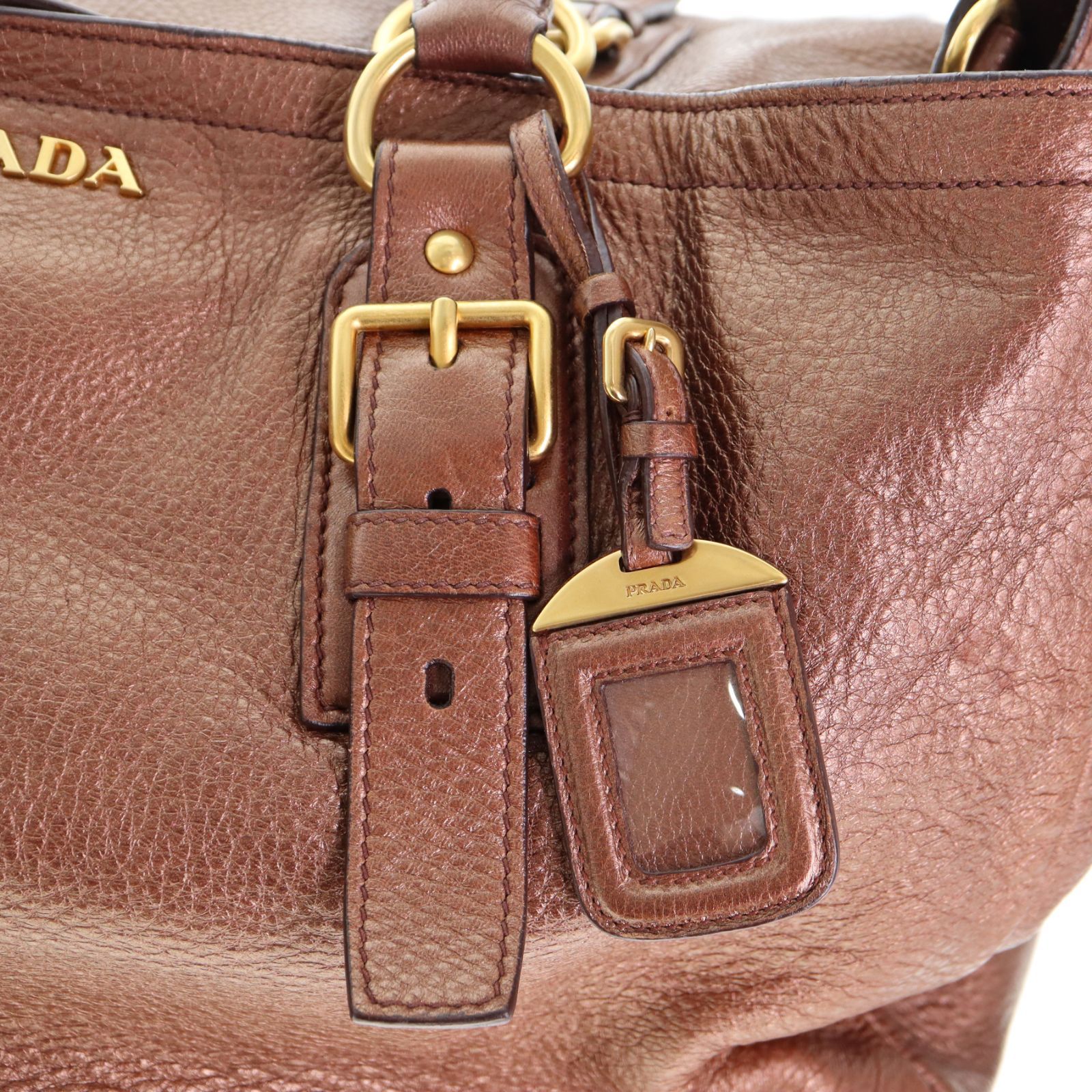 中古】PRADA プラダ ワンショルダーバッグ ボストンバッグ レディース 