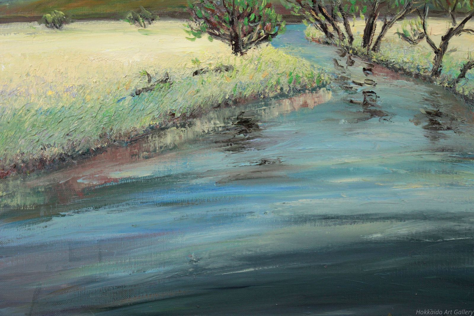 木島務 「風景」 油絵・油彩画 絵画 | Buyee 通販購入サポートサービス 