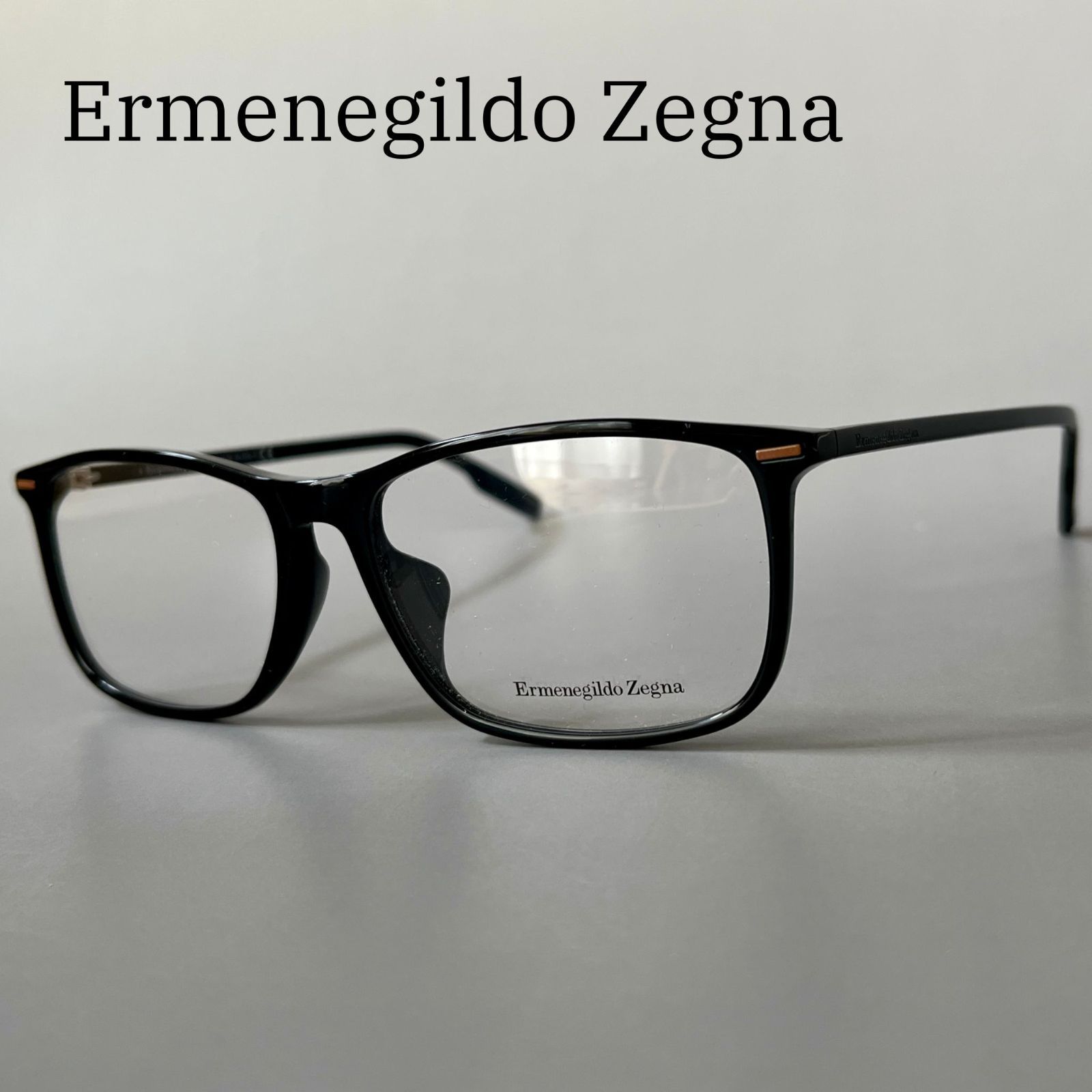 エルメネジルドゼニア メガネ Ermenegildo Zegna ウェリントン 眼鏡