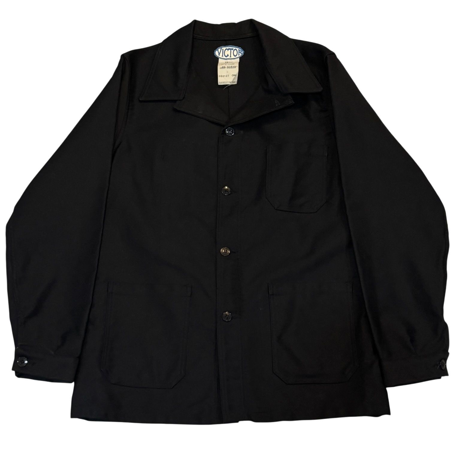 FRANCE製 80s~90s VICTOR French Work JKT ヴィクター フレンチワーク 