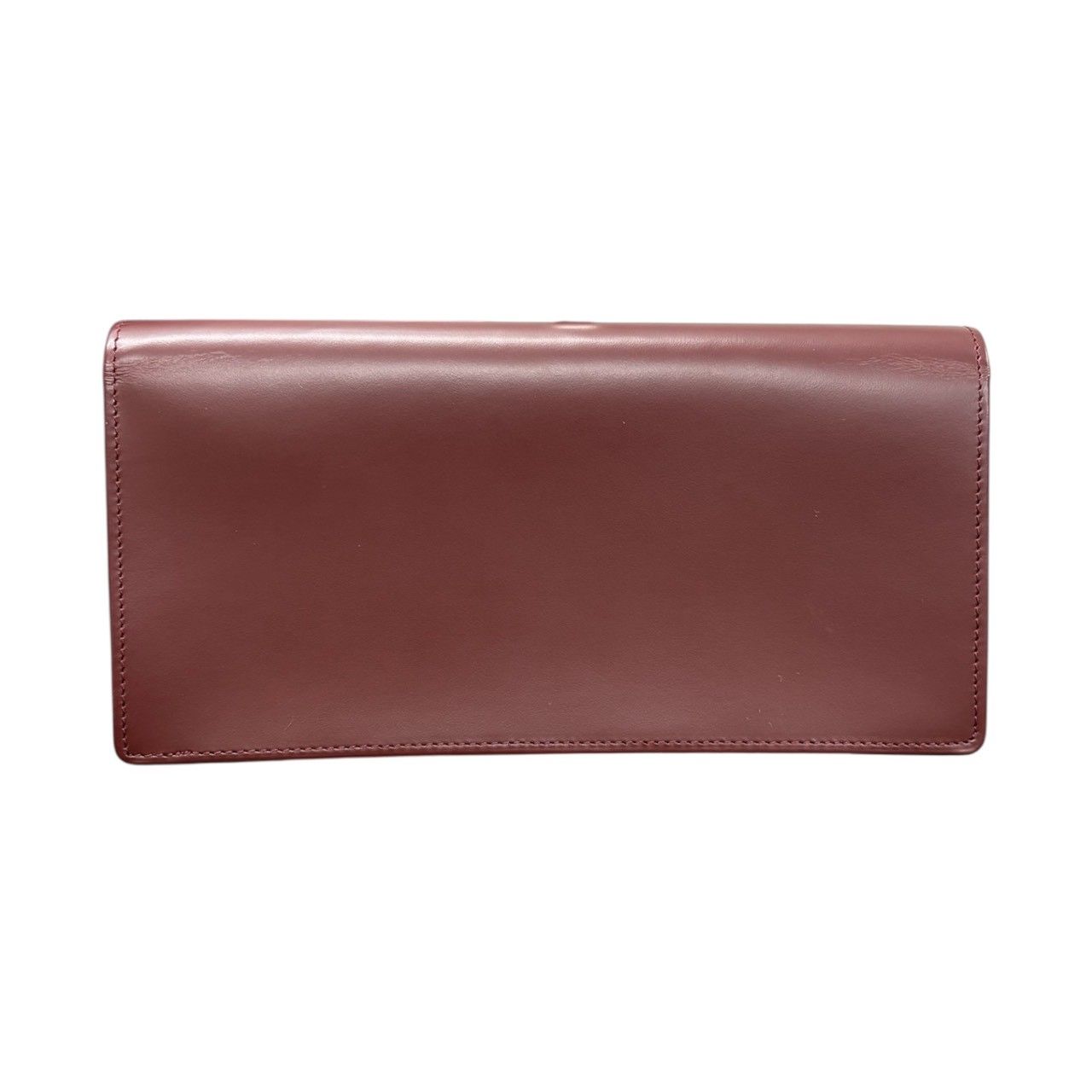 超美品 CARTIER カルティエ マストライン ワインレッド ゴールド金具 