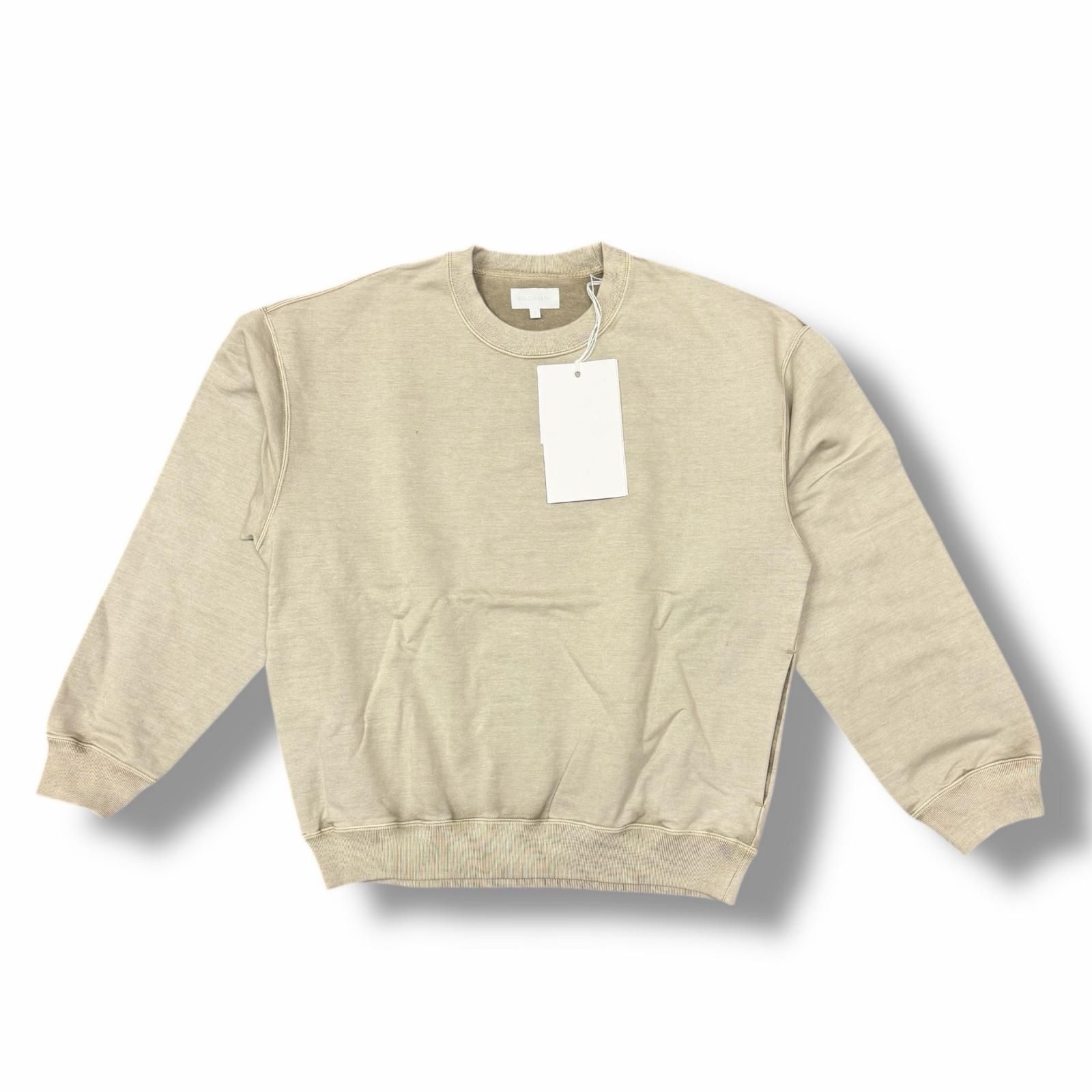 参考上代27500円 未使用 KANEMASA PHIL. 25SS 36G Pullover プルオーバー スウェット トレーナー カネマサフィル KM25S-010 KHAKI PIGMENT S （7640M） 参考上代27500円 未使用 KANEMASA PHIL. 25SS 36G Pullover プル