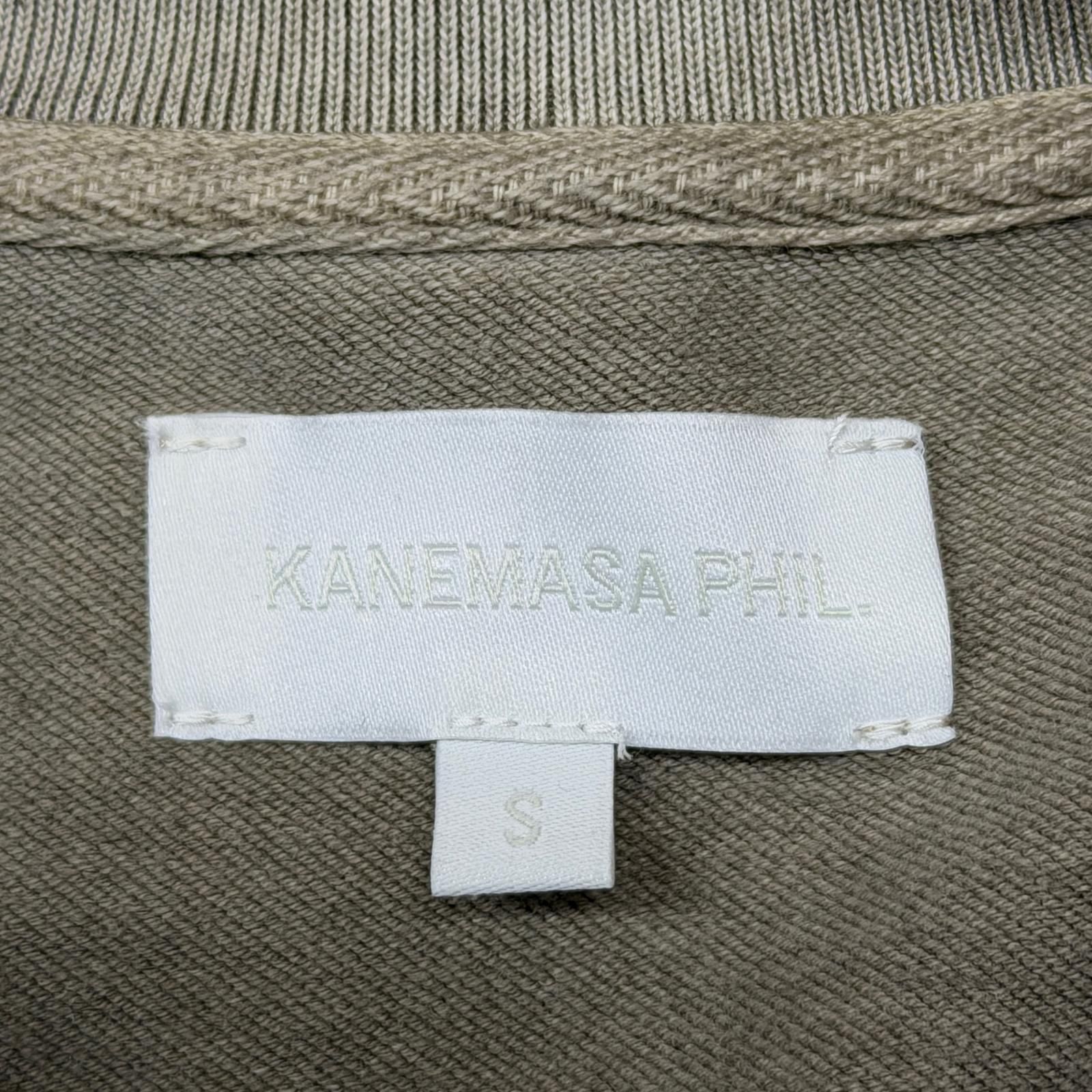 参考上代27500円 未使用 KANEMASA PHIL. 25SS 36G Pullover プルオーバー スウェット トレーナー カネマサフィル KM25S-010 KHAKI PIGMENT S （7640M） 参考上代27500円 未使用 KANEMASA PHIL. 25SS 36G Pullover プル